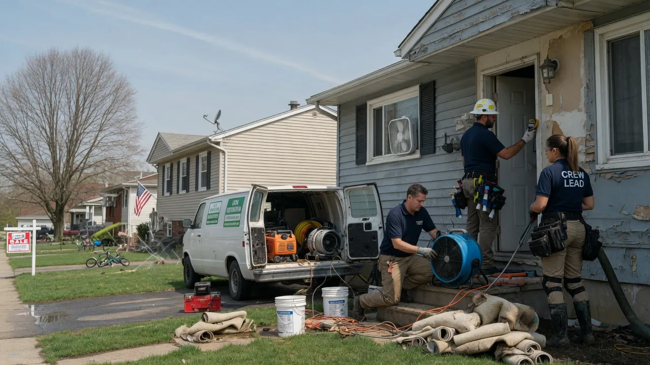 Flood Cleanup in Hazlet, NJ near me